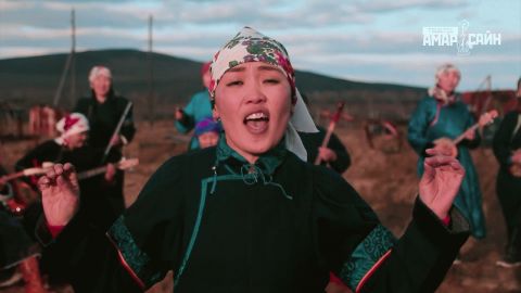 Monkey Dance by Erzhena Zhamyanova