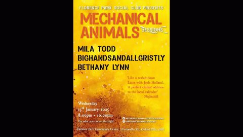 08: 15th January 2025 by Mechanical Animals Sessions