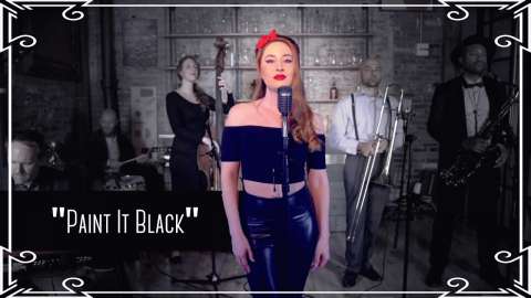 Paint it black by Robin Adele Anderson